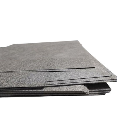 산업용 응용 분야를 위한 12-20 μm 티타늄 섬유 매트 넓은 폭 및 최적의 기공 크기