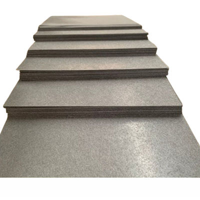 표면 거칠기 ≤30 μm 및 표면 밀도 0.6-2.0 g/cm3의 고온 소결 공정 티타늄 섬유 펠트