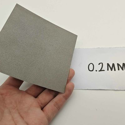 0.5mm-1mm 티타늄 필트 종이 포러시티 50%-60% 티 시너화 된 금속 섬유 필트
