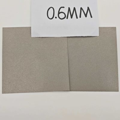 전해질 수소 생산 Ti 필트 0.6mm 포러스 티타늄 필트 종이