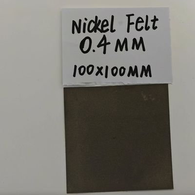 AEM 니켈 필트 0.4mm 가스 확산층 물질 포러스 금속 섬유 필트