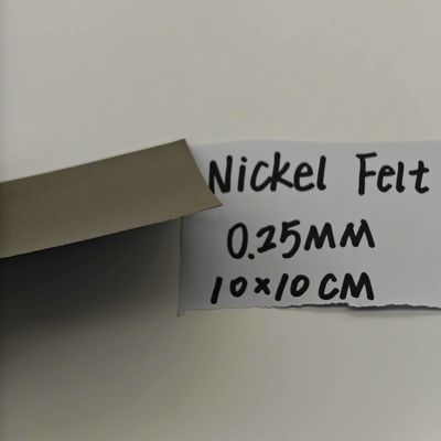 0.25mm GDL 가스 확산층 니켈 합성 금속 섬유 필트 AEM 전해질 세포